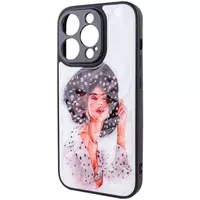 TPU+PC чехол Prisma Ladies для Apple iPhone 12 Pro Max (6.7") Girl in a hat