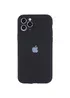Чехол Silicone Case Full Camera Protective (AA) для Apple iPhone 12 Pro Max (6.7") Черный / Black