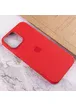 Чохол Silicone case (AAA) full with Magsafe and Animation для Apple iPhone 12 Pro Max (6.7 ") Червоний / Red