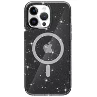 Чохол TPU Galaxy Sparkle (MagFit) для Apple iPhone 12 Pro Max (6.7") Black+Glitter