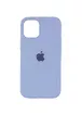 Чохол Silicone Case Full Protective (AA) для Apple iPhone 12 Pro Max (6.7 ") Блакитний / Lilac Blue