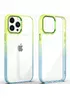 Чохол TPU+PC Fresh sip series для Apple iPhone 12 Pro Max (6.7") Бірюзовий / Лимонний