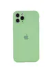 Чохол Silicone Case Full Camera Protective (AA) для Apple iPhone 12 Pro Max (6.7 ") М'ятний / Mint