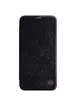 Кожаный чехол (книжка) Nillkin Qin Series для Apple iPhone 12 Pro Max (6.7") Черный