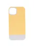 Чохол TPU+PC Bichromatic для Apple iPhone 12 Pro Max (6.7") Creamy-yellow / White