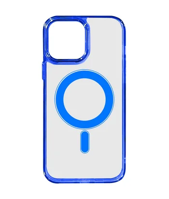 Чохол TPU Iris with MagSafe для Apple iPhone 12 Pro Max (6.7") Синій