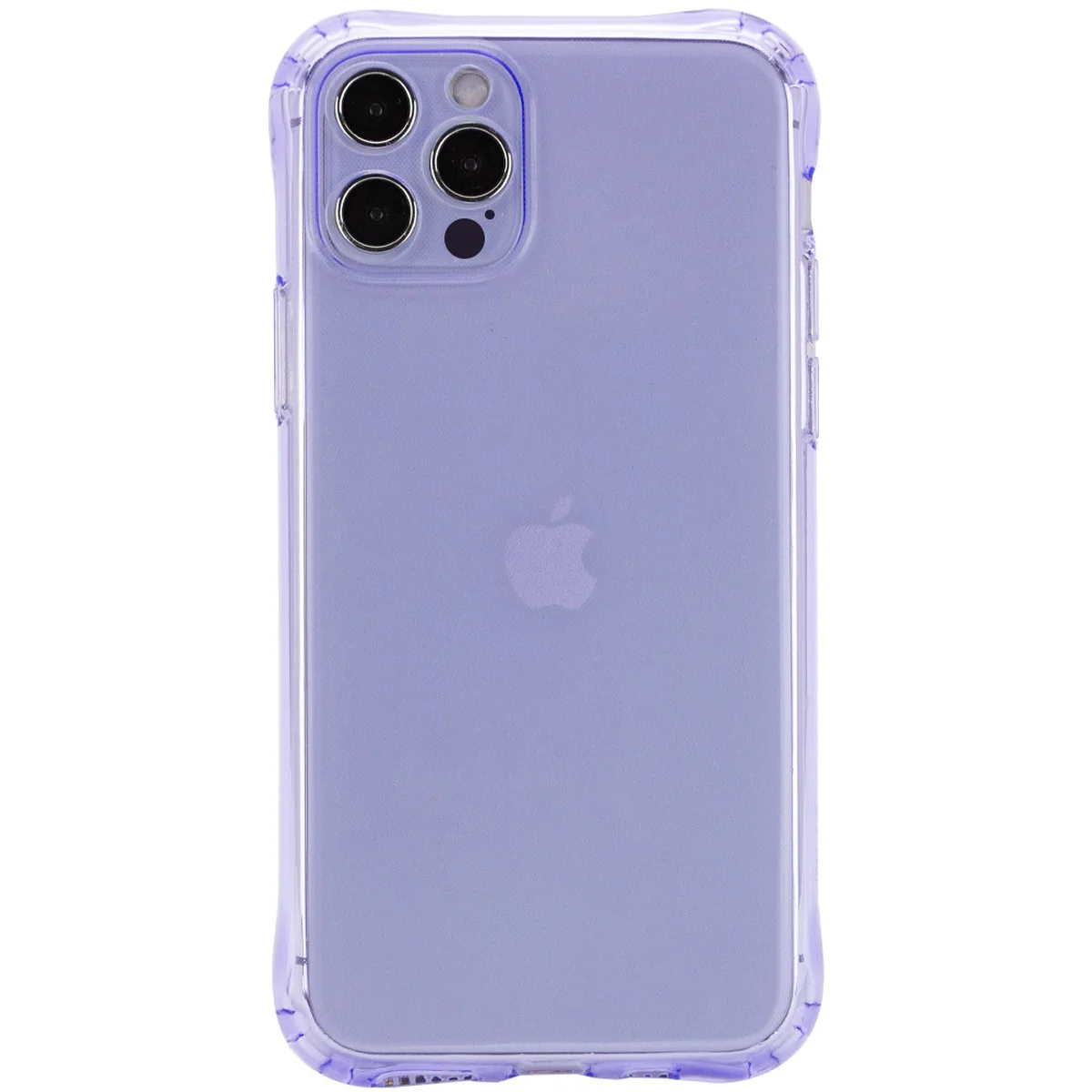 TPU чохол Ease Glossy Full Camera для Apple iPhone 12 Pro Max (6.7 ") Бузковий
