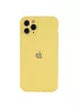 Чохол Silicone Case Full Camera Protective (AA) для Apple iPhone 12 Pro Max (6.7 ") Жовтий / Yellow
