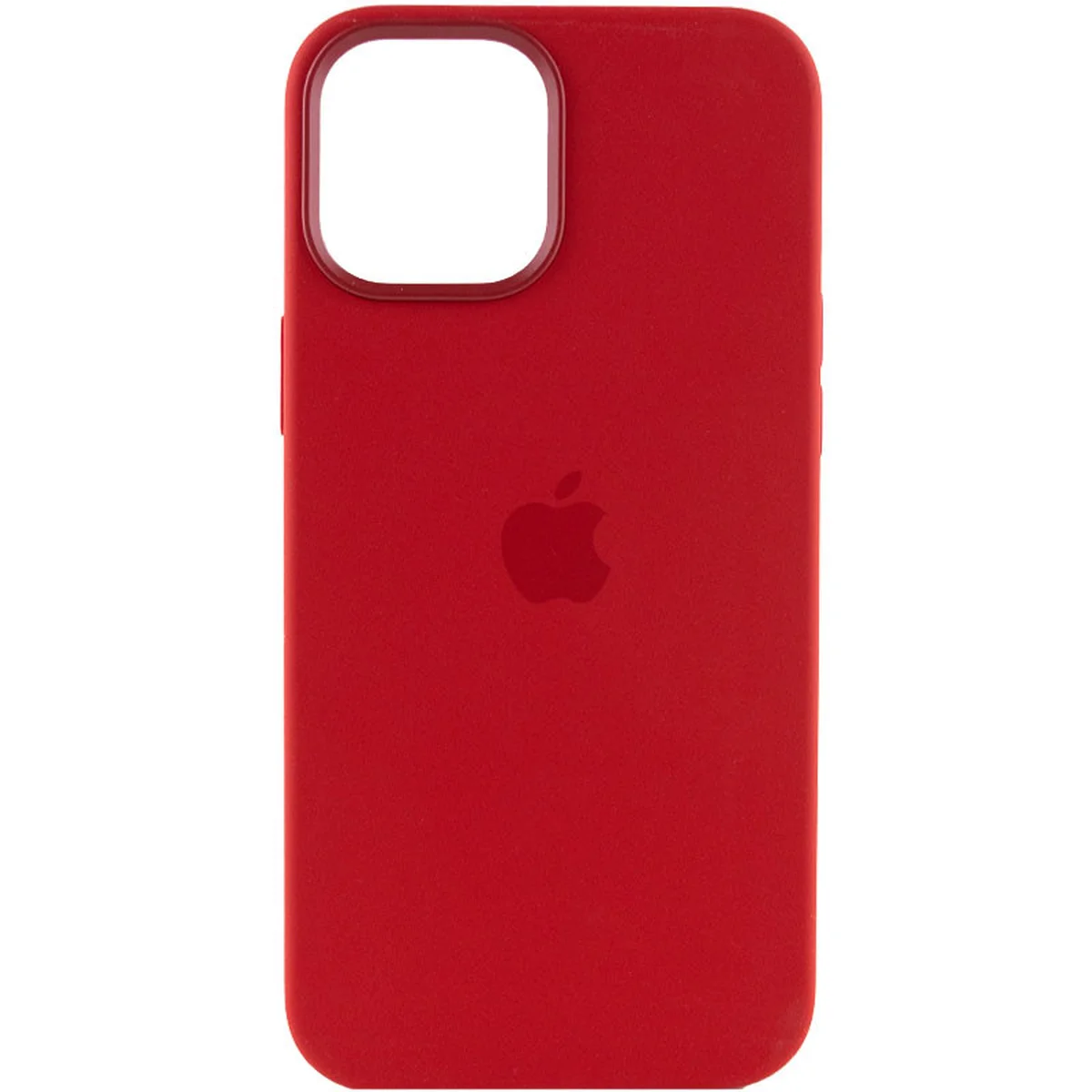Чохол Silicone case (AAA) full with Magsafe and Animation для Apple iPhone 12 Pro Max (6.7 ") Червоний / Red
