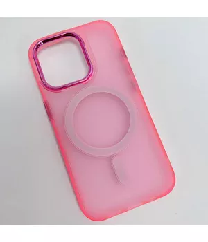 Чохол TPU+PC Lily with MagSafe для Apple iPhone 12 Pro Max (6.7") Light Pink