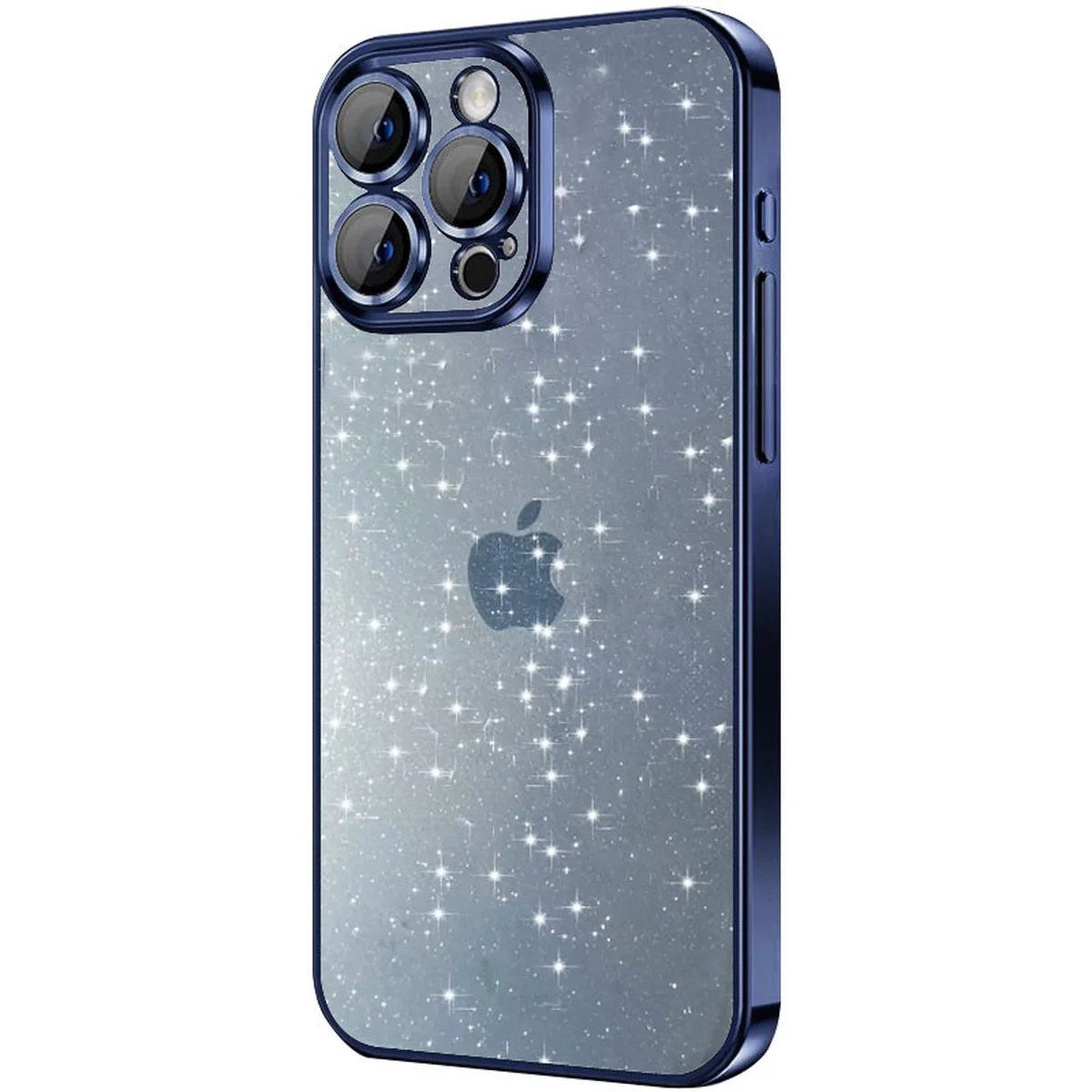 Чехол TPU+PC Glittershine для Apple iPhone 12 Pro Max (6.7") Dark Blue