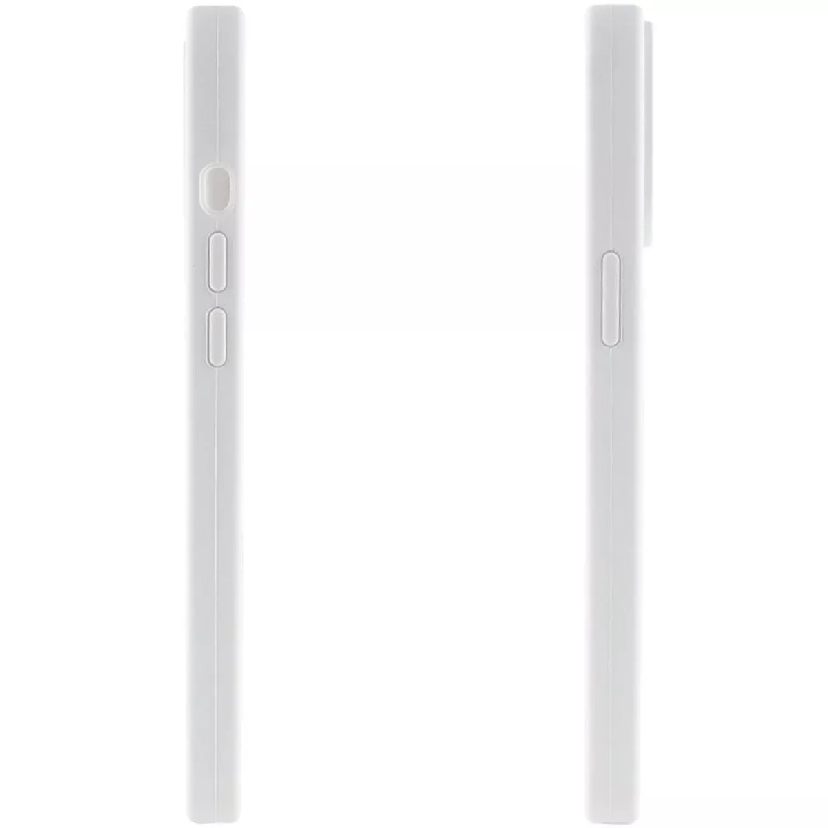 Чехол Silicone Case Lakshmi Square Full Camera для Apple iPhone 12 Pro Max (6.7") Белый / White