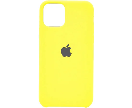 Чохол Silicone Case (AA) для Apple iPhone 12 Pro Max (6.7 ") Жовтий / Acid Yellow