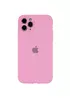 Чохол Silicone Case Full Camera Protective (AA) для Apple iPhone 12 Pro Max (6.7 ") Рожевий / Light pink