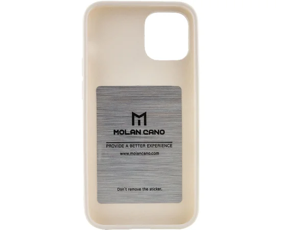 TPU чехол Molan Cano Smooth для Apple iPhone 12 Pro Max (6.7") Серый