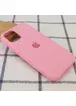 Чохол Silicone Case Full Protective (AA) для Apple iPhone 12 Pro Max (6.7 ") Рожевий / Light pink
