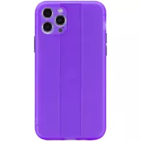 Чехол TPU Glossy Line Full Camera для Apple iPhone 12 Pro Max (6.7") Сиреневый