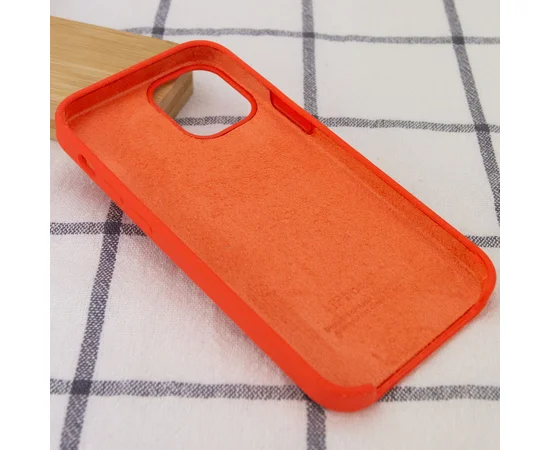 Чохол Silicone Case (AA) для Apple iPhone 12 Pro Max (6.7 ") Помаранчевий / Apricot