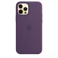 Чохол Silicone Case Full Protective (AA) для Apple iPhone 12 Pro Max (6.7 ") Фіолетовий / Amethyst