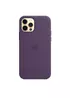 Чехол Silicone Case Full Protective (AA) для Apple iPhone 12 Pro Max (6.7") Фиолетовый / Amethyst