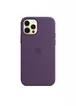 Чохол Silicone Case Full Protective (AA) для Apple iPhone 12 Pro Max (6.7 ") Фіолетовий / Amethyst
