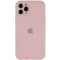 Чохол Silicone Case Full Camera Protective (AA) для Apple iPhone 12 Pro Max (6.7 ") Рожевий / Pink Sand