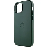 Кожаный чехол Leather Case (AAA) with MagSafe для Apple iPhone 12 Pro Max (6.7") Forest Green