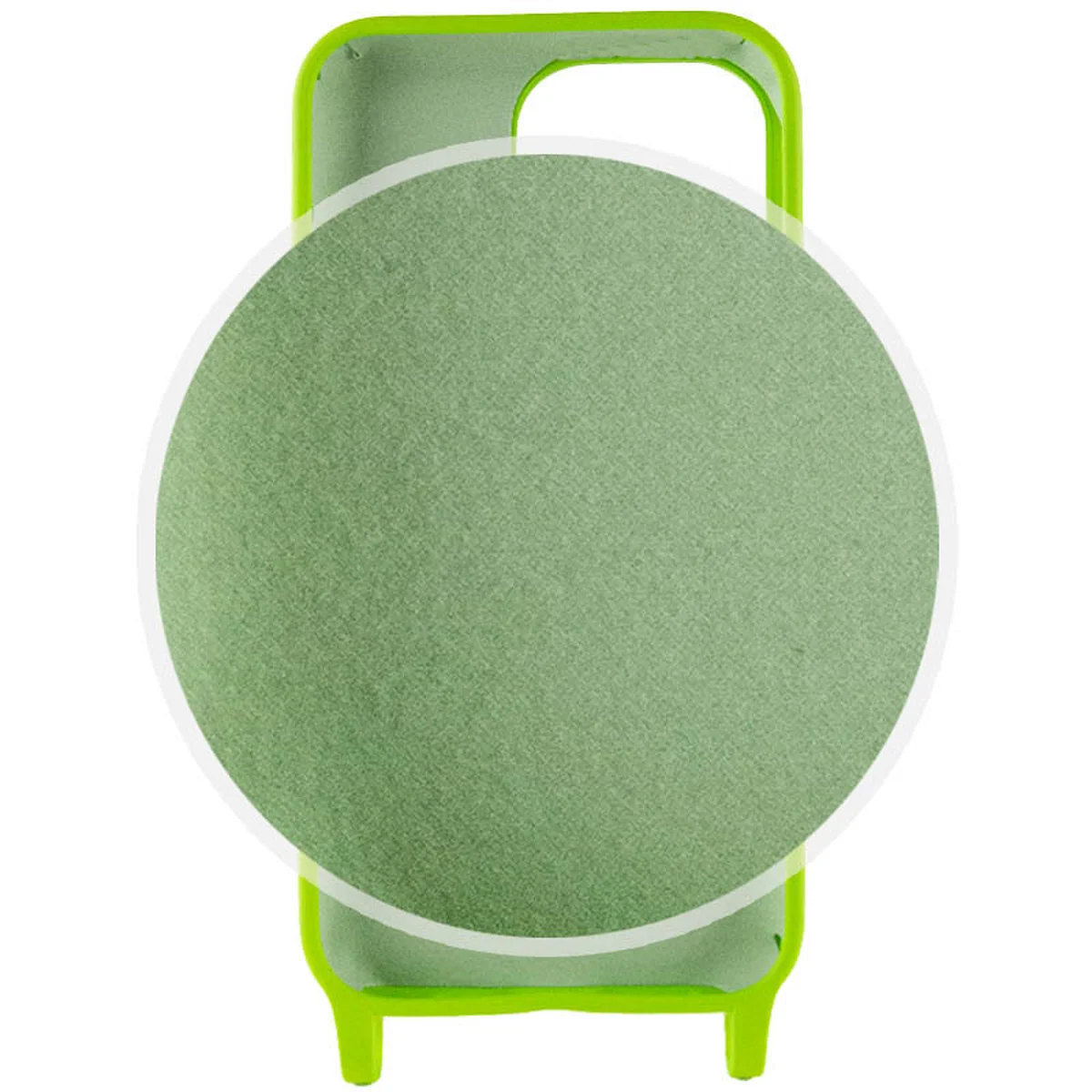 Чехол TPU two straps California для Apple iPhone 12 Pro Max (6.7") Салатовый