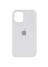 Чохол Silicone Case (AA) Logo with MagSafe Apple iPhone 12 Pro Max (6.7") Білий / White