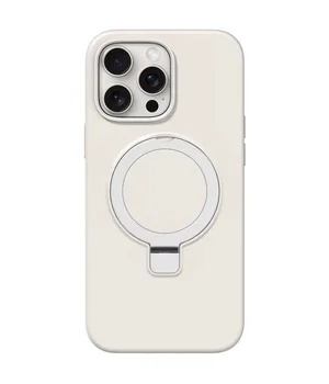 Чехол Silicone Case Full Protective NO LOGO with Ring для Apple iPhone 12 Pro Max (6.7") White