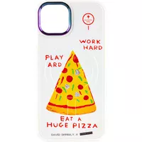 TPU+PC чехол Funny pictures with MagSafe для Apple iPhone 12 Pro Max (6.7") Pizza