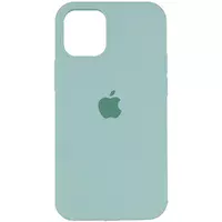Чохол Silicone Case Full Protective (AA) для Apple iPhone 12 Pro Max (6.7 ") Бірюзовий / Beryl