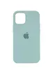 Чохол Silicone Case Full Protective (AA) для Apple iPhone 12 Pro Max (6.7 ") Бірюзовий / Beryl