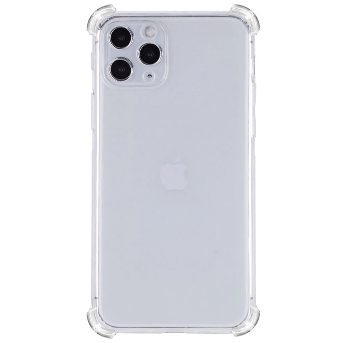 TPU чохол GETMAN Ease logo посилені кути для Apple iPhone 12 Pro Max (6.7 ") Прозорий / Transparent