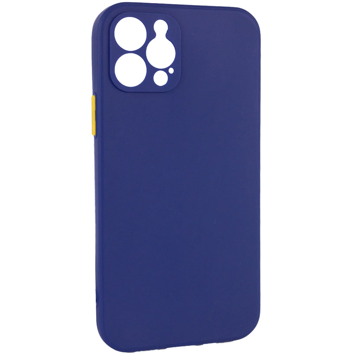 Чохол TPU Square Full Camera для Apple iPhone 12 Pro Max (6.7 ") Синій