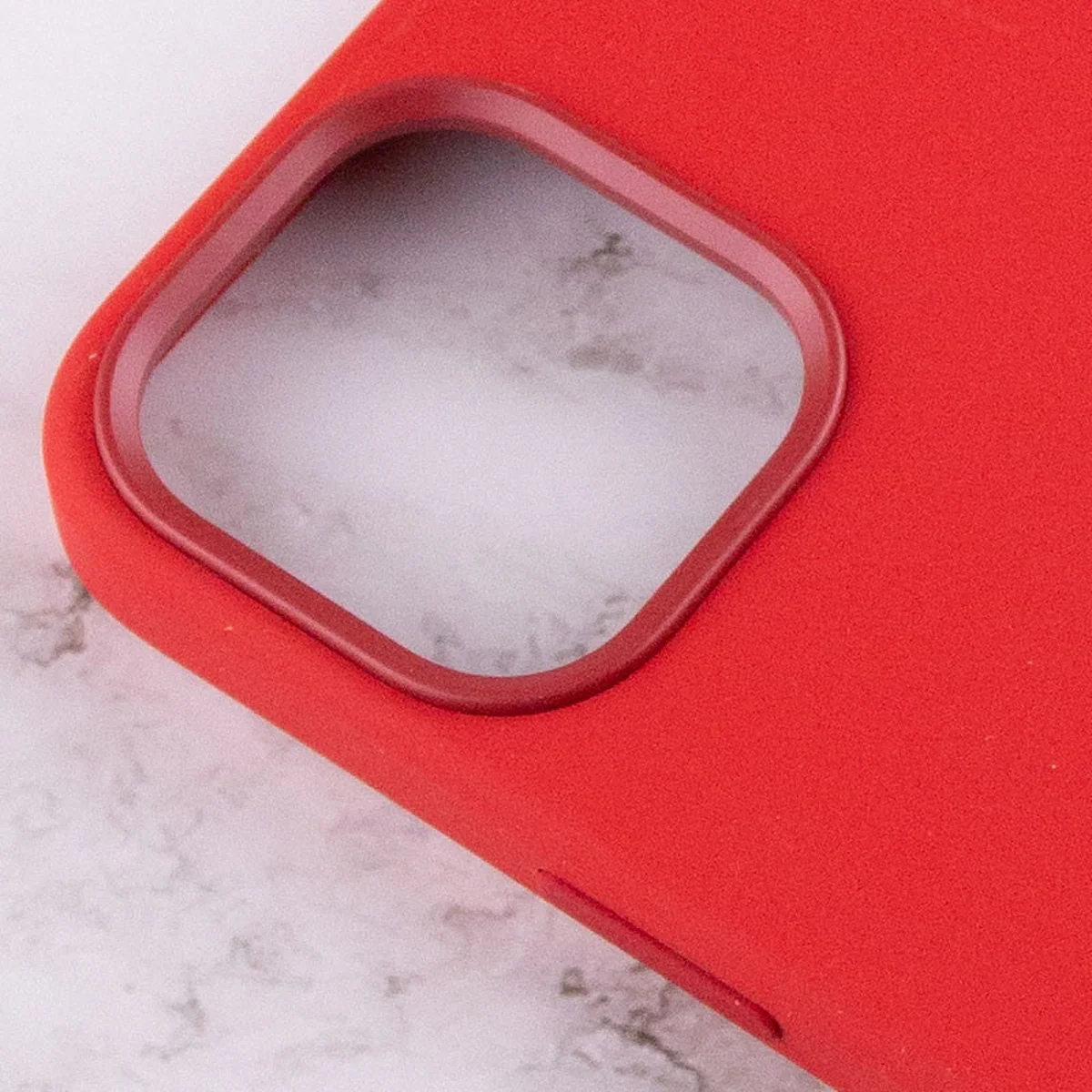 Чохол Silicone case (AAA) full with Magsafe and Animation для Apple iPhone 12 Pro Max (6.7 ") Червоний / Red