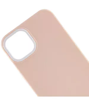 Чехол TPU+PC Bichromatic для Apple iPhone 12 Pro Max (6.7") Grey-beige / White