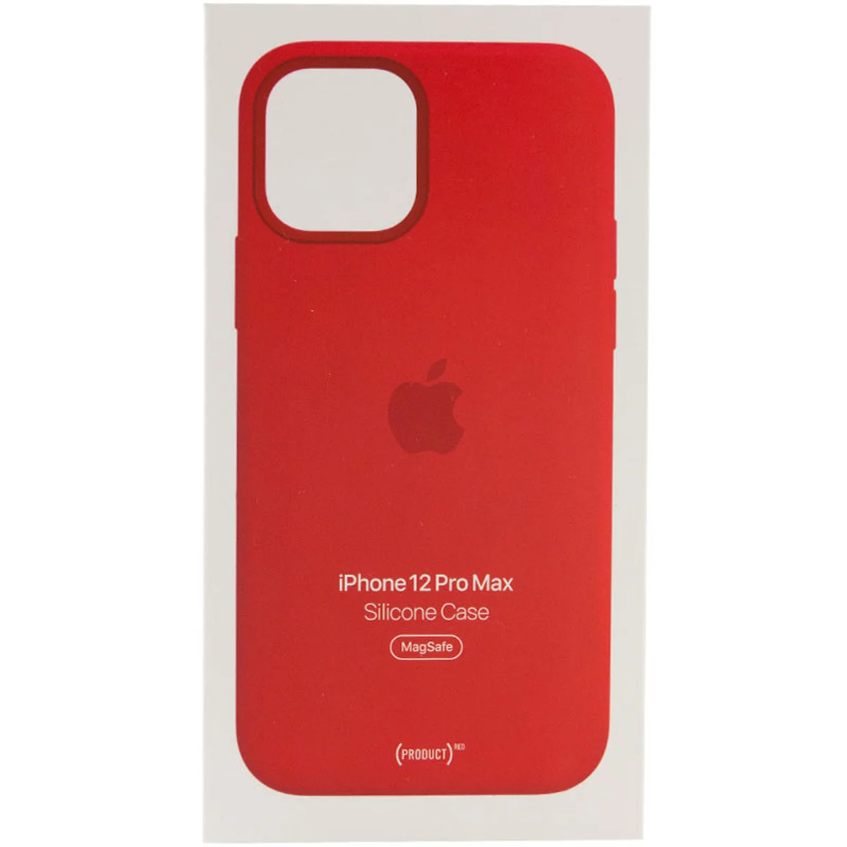 Чохол Silicone case (AAA) full with Magsafe and Animation для Apple iPhone 12 Pro Max (6.7 ") Червоний / Red