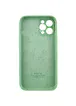 Чохол Silicone Case Full Camera Protective (AA) Apple iPhone 12 Pro Max (6.7") Зелений / Pistachio