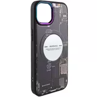 TPU+PC чехол Funny pictures with MagSafe для Apple iPhone 12 Pro Max (6.7") Phone heart