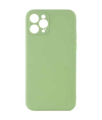 Силіконовий чохол Candy Full Camera для Apple iPhone 12 Pro Max (6.7 ") Фісташковий