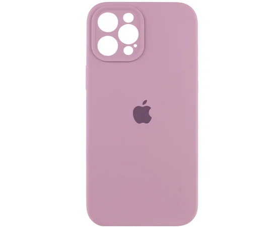 Чохол Silicone Case Full Camera Protective (AA) для Apple iPhone 12 Pro Max (6.7 ") Ліловий / Lilac Pride