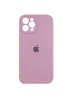 Чохол Silicone Case Full Camera Protective (AA) для Apple iPhone 12 Pro Max (6.7 ") Ліловий / Lilac Pride