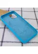 Чохол Silicone Case Full Protective (AA) для Apple iPhone 12 Pro Max (6.7 ") Блакитний / Blue