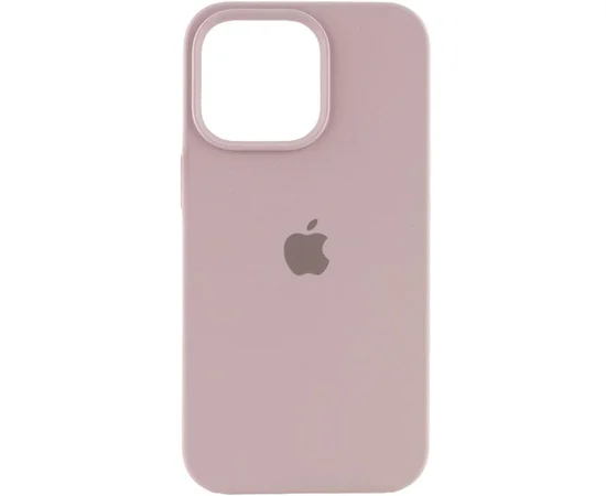 Чохол Silicone Case (AA) Logo with MagSafe Apple iPhone 12 Pro Max (6.7") Сірий / Lavender