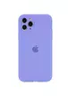 Чохол Silicone Case Full Camera Protective (AA) для Apple iPhone 12 Pro Max (6.7") Бузковий / Dasheen / PVH