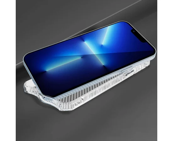 Чехол TPU Ease Carbon color series для Apple iPhone 12 Pro Max (6.7") Матовый / Прозрачный