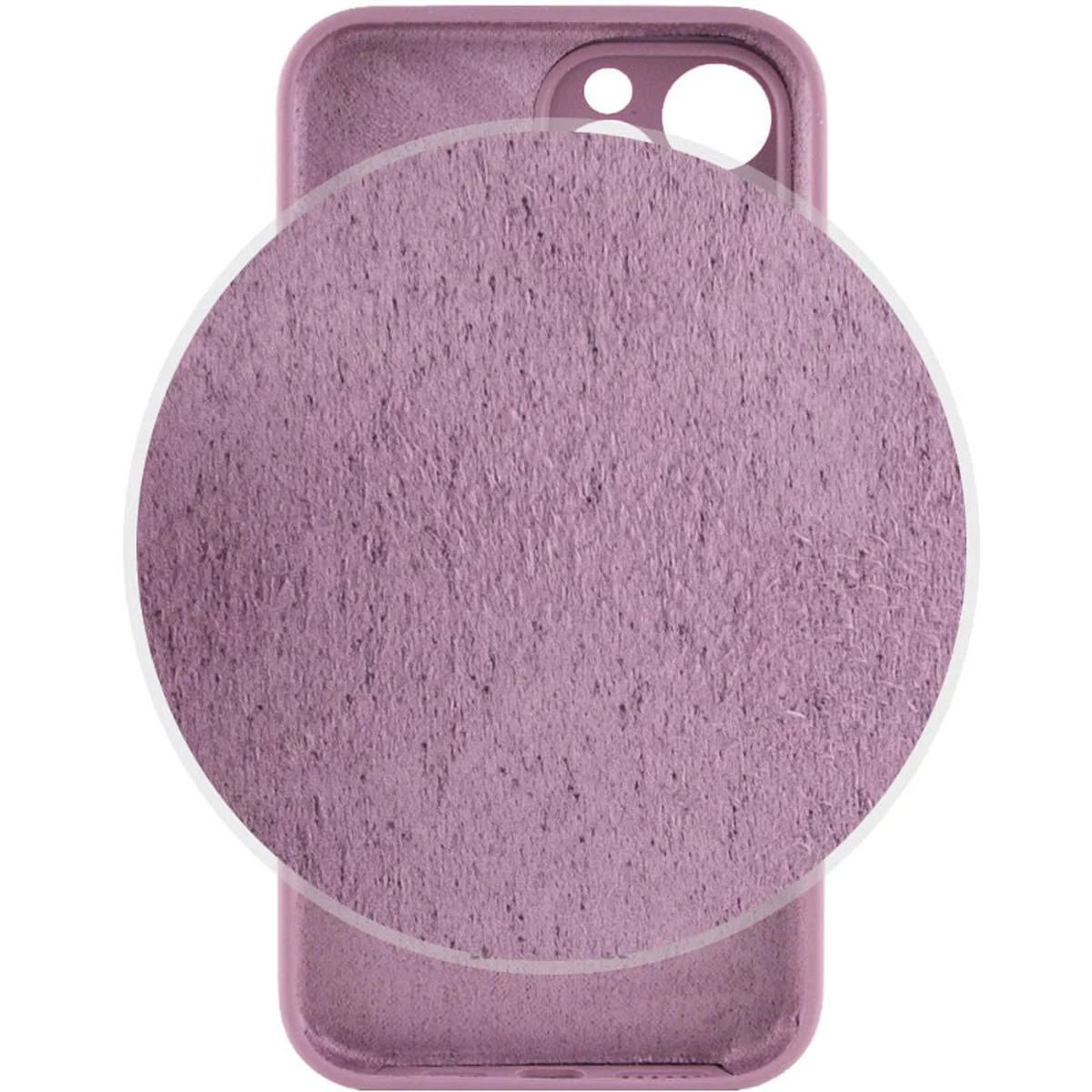 Чохол Silicone Case Lakshmi Square Full Camera для Apple iPhone 12 Pro Max (6.7") Ліловий / Lilac Pride