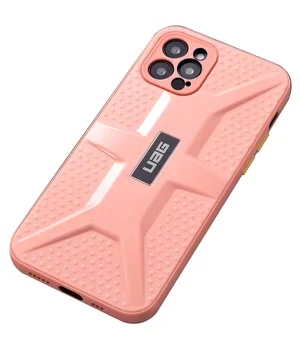 Чохол TPU + PC UAG для Apple iPhone 12 Pro Max (6.7 ") Рожевий