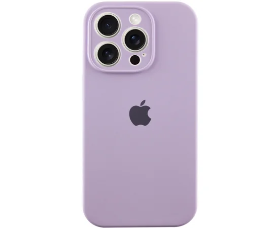 Чехол Silicone Case Full Camera Protective (AA) для Apple iPhone 12 Pro Max (6.7") Сиреневый / Lilac / PVH
